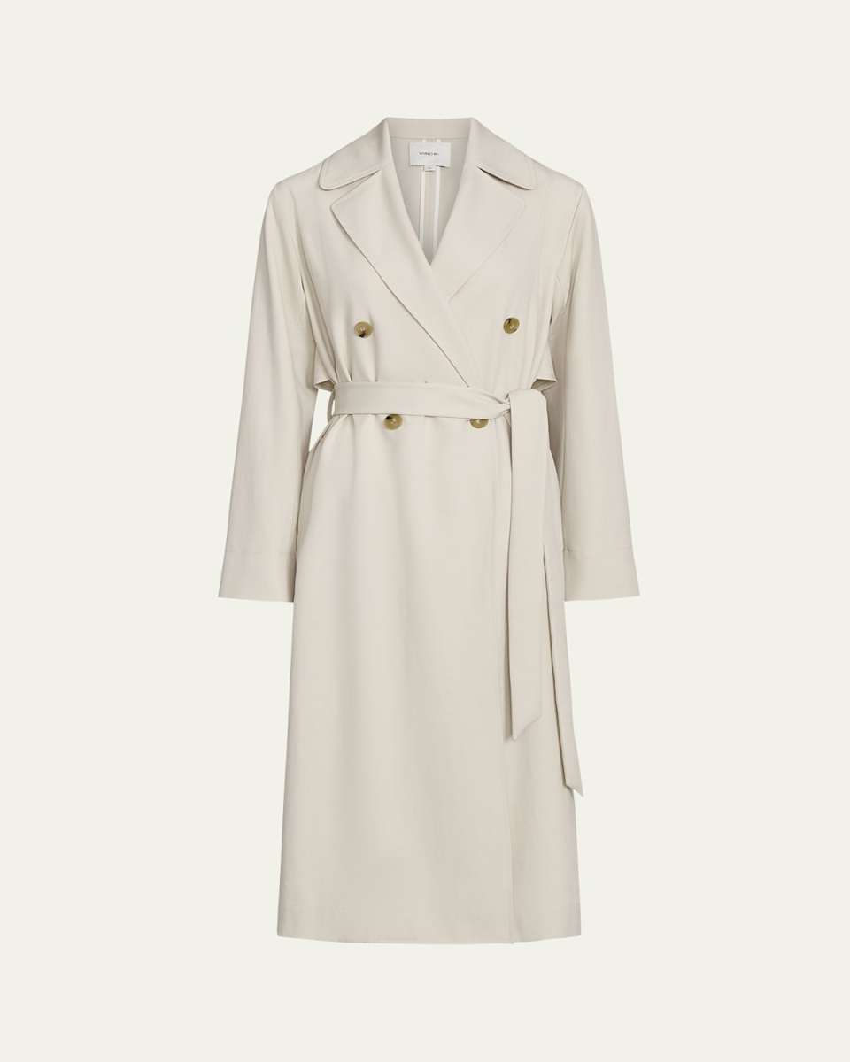 Drapey Trench Coat